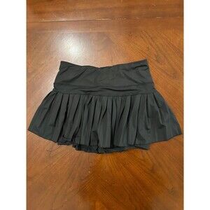 Goldhinge Women’s Pleated Mini Tennis Skirt - Small, Black